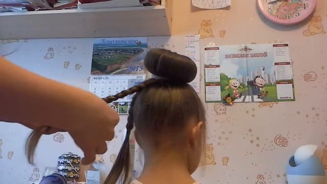 Как сделать пучок??? смотреть онлайн