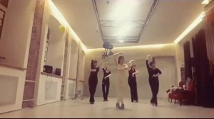 Репетиция номера Libertango. Студия фламенко LLAMADA