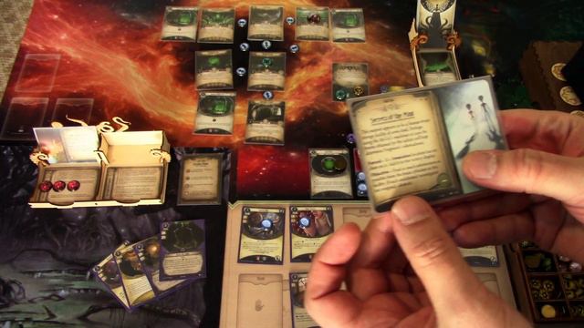 Arkham Horror LCG Dark Matter Campaign playthrough with Diana Stanley Part 5: Strange Moons смотреть онлайн