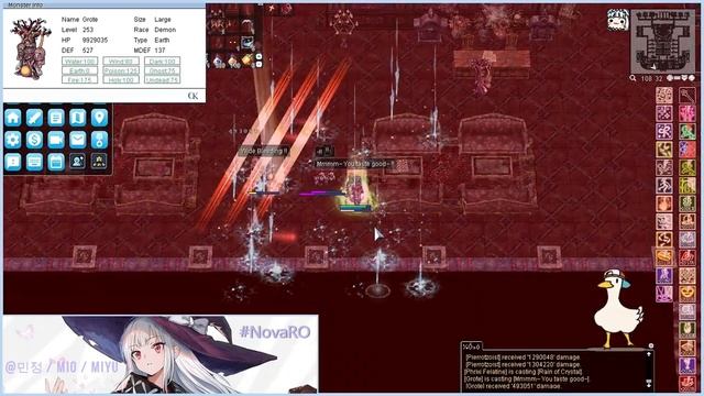 [NovaRO] Arch Mage (아크 메이지) - Niflheim dungeon F1-F2 (Crystal Impact/Rain Of Crystal/Frozen Slash) смотреть онлайн