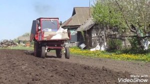 Весенняя пахота на Т-16