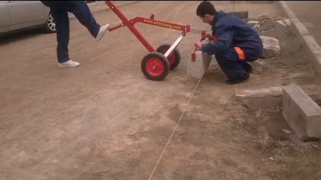 Комплект транспортировки и укладки дорожных бортов