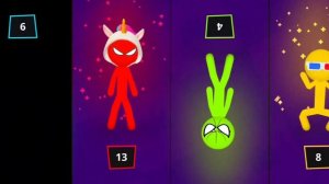 Game Stickman Party 4 Player - #16 Trophies All achievements MINIGAMES 2022 Android iOS