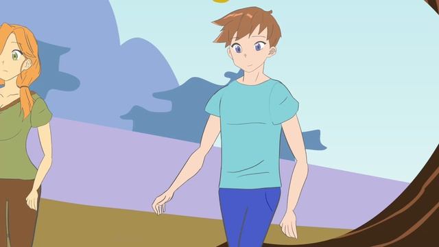 Alex's plan.. Steve i'm stuck (Minecraft Anime Parody) смотреть онлайн