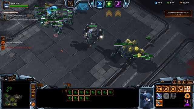 StarCraft 2 Co-Op Rifts to Korhal Stetmann lvl 8-9 смотреть онлайн