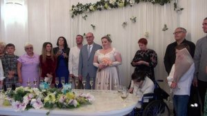 Французско-Белорусская свадьба. Регистрация брака.
