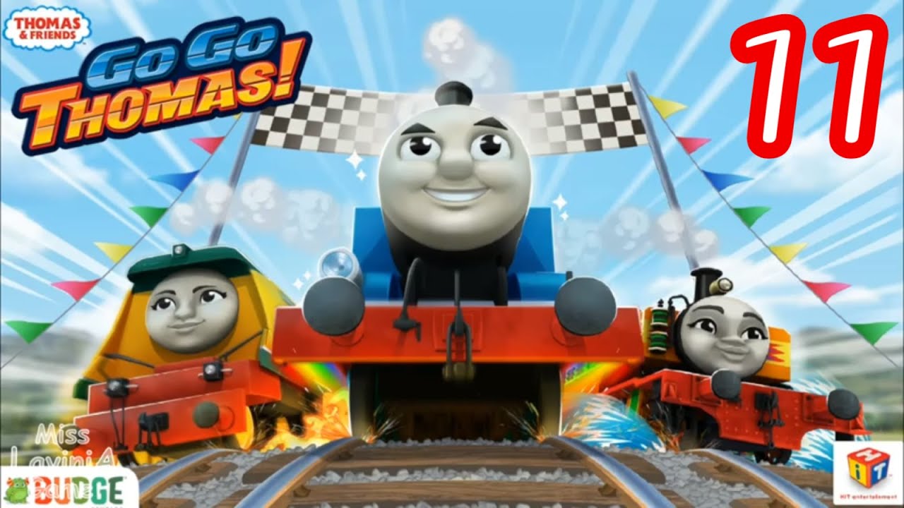 Смотреть мультик Томас и его друзья большая гонка #11! Go Go Thomas мультик для детей!.mp4
