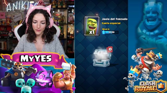 SUBO a ARENA 4 en CLASH ROYALE y CONSIGO NUEVAS CARTAS смотреть онлайн