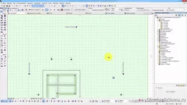 ArchiCad. (архикад). Проблема отображения объектов в 3д виде. (Алексей Каширский) смотреть онлайн
