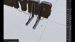 НЕОН ЗА 1 МИНУТУ в Blender 2.8 | Ленивый Блендер 2.82 неоновый текст вывеска