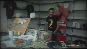 Зажигательная уличная рекламная акция. Северная Испания. Сантадер