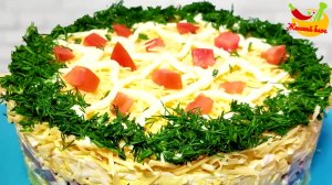 Рецепт САМЫЙ ВКУСНЫЙ САЛАТ МУЖСКОЙ КАПРИЗ!