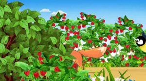 Песенка мультик лисёнка про ягоды и фрукты для малышей
