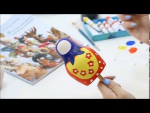 Мастер класс по живописи «Роспись матрешки»