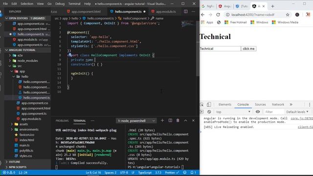 Angular 8 - Tutorial | The magic of template reference variables #12