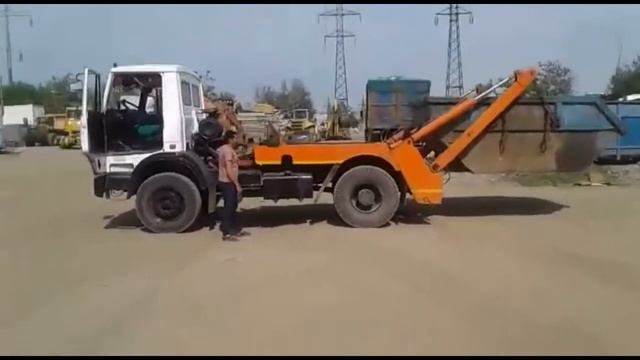 Камаз 8 куб. Вывоз мусора контейнером 8 кубов в Московской области смотреть онлайн