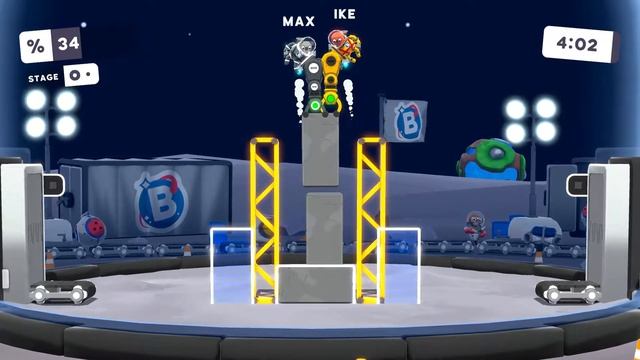 Bonkies Gameplay / Local Co-op Building Game in Space смотреть онлайн