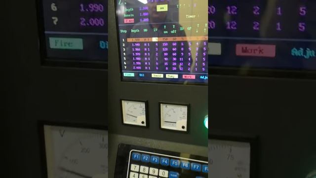 Видео электроэрозионного станка в работе
