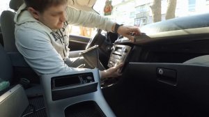 2 - Подключение Кабелей - AUX вход для Toyota Avensis 2008 - штатная магнитола W58831