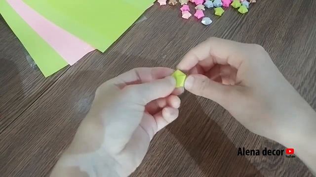 Как сделать объемную звезду из бумаги своими руками. Оригами звезда DIY смотреть онлайн