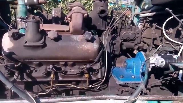 Переходник со стартером взамен пускача ПД-10 на трактор Т-150 с двиг. СМД-62 смотреть онлайн