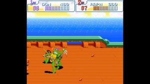 TMNT IV: Turtles In Time Прохождение (SNES)