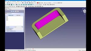 FreeCad Изменение толщины по полной