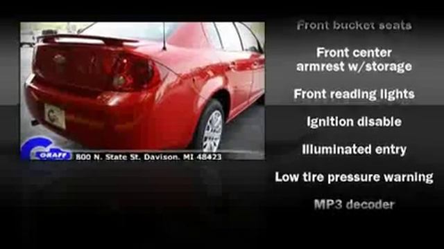 Used 2010 Chevrolet Cobalt - StockID: 6-76946N - Hank Graff Davison, Flint Chevy Dealer смотреть онлайн