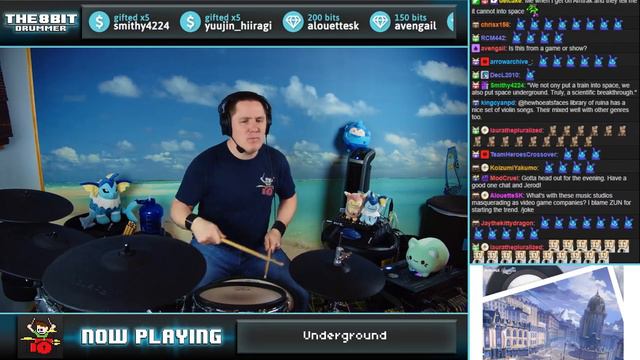 The8BitDrummer plays "Underground" | Honkai: Star Rail