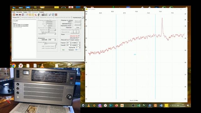 Первые осложнения после ремонта УПЧ ЧМ радиоприемника Океан-214 смотреть онлайн
