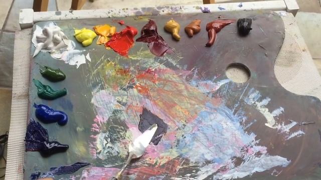 Как правильно смешивать краски и получать желаемые оттенки смотреть онлайн