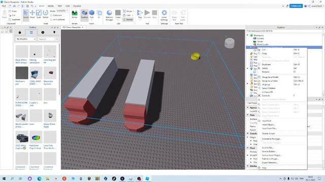 Как сделать работу грузчика в роблокс студио в 2022году? смотреть онлайн