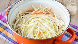 Квашеная капуста с водкой