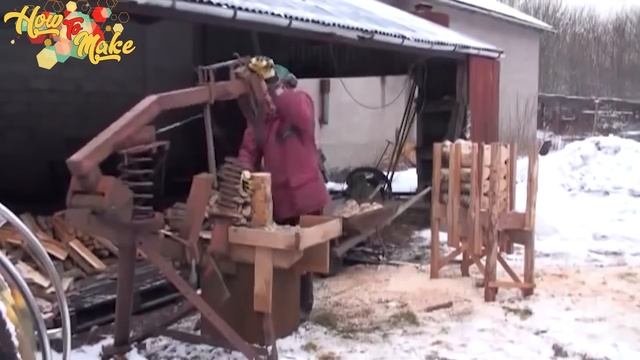 Самые Необычный и Интересный Дровокол Своими Руками смотреть онлайн