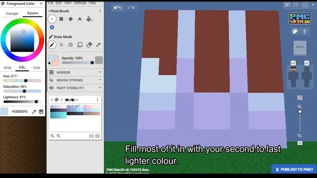 3 Types of Minecraft Skin Hair Shading смотреть онлайн