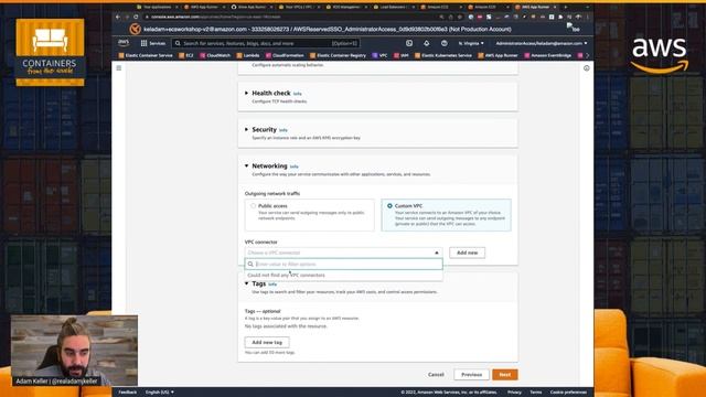 AWS App Runner VPC Support - Launch Demo смотреть онлайн