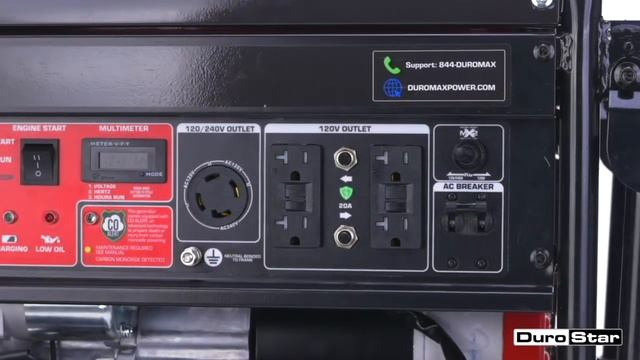 A Generator That Works As Hard As You - DuroStar 5000-Watt Generators with CO Alert
