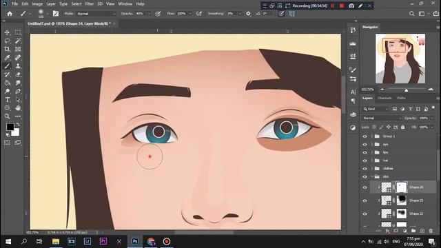 How to Turn Photos into Cartoon Effect - Photoshop Tutorial смотреть онлайн