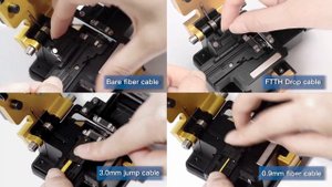 How to Use Optical Fiber Cleaver High Precision Orientek T30C Fiber cutter Fiber Cutting Tool