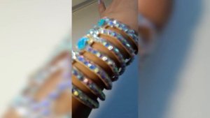 Браслет, украшение для восточных танцев (Обзор) / Belly Dance Bracelet DIY / своими руками IriART