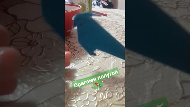 Оригами попугай☺️?