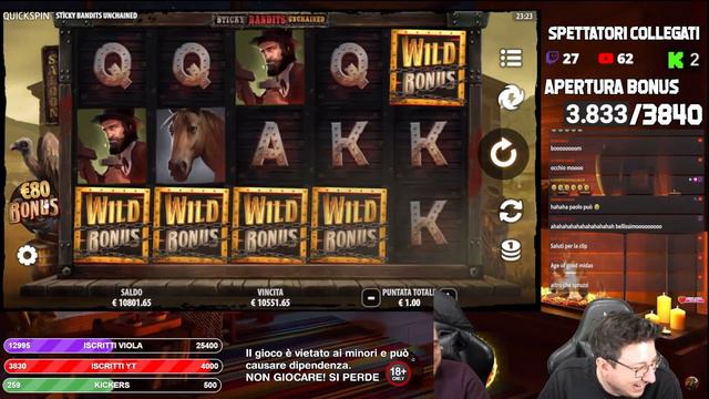 Moltiplicatore Massimo Alla STICKY BANDITS 🔫 con Acquisti Bonus | 🎰 COBRA SLOT ONLINE смотреть онлайн