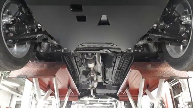 Защита картера двигателя Mitsubishi Outlander