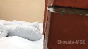 Задувная Минеральная Вата. Утепление минеральной насыпной ватой Хотпайп.