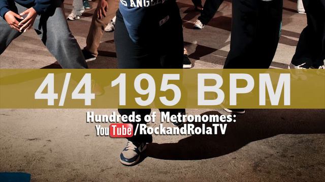 🔴 195 BPM Modern Hip Hop Metronome смотреть онлайн