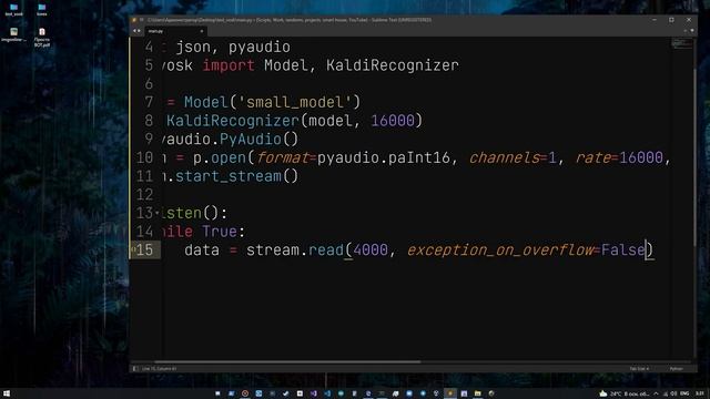 САМОЕ БЫСТРОЕ РАСПОЗНАВАНИЕ РЕЧИ БЕЗ ИНТЕРНЕТА НА PYTHON смотреть онлайн