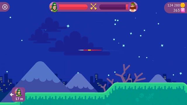 ПОБЕДА! ЛЕГЕНДАРНЫЙ КУБОК BOWMASTERS МОЙ. Полное прохождение турнира в андроид игре БОВМАСТЕРС смотреть онлайн