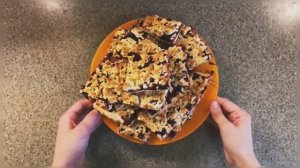 Печенье с вареньем / тёртый пирог