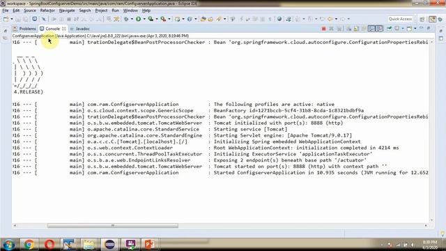 Centralized Configuration with Spring Boot Cloud Configuration Server смотреть онлайн