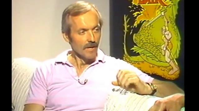 Don Bluth Talking About The Arcade Game Dragons Lair  interview not complete